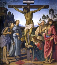 Crucifixion avec les Saints Jérôme